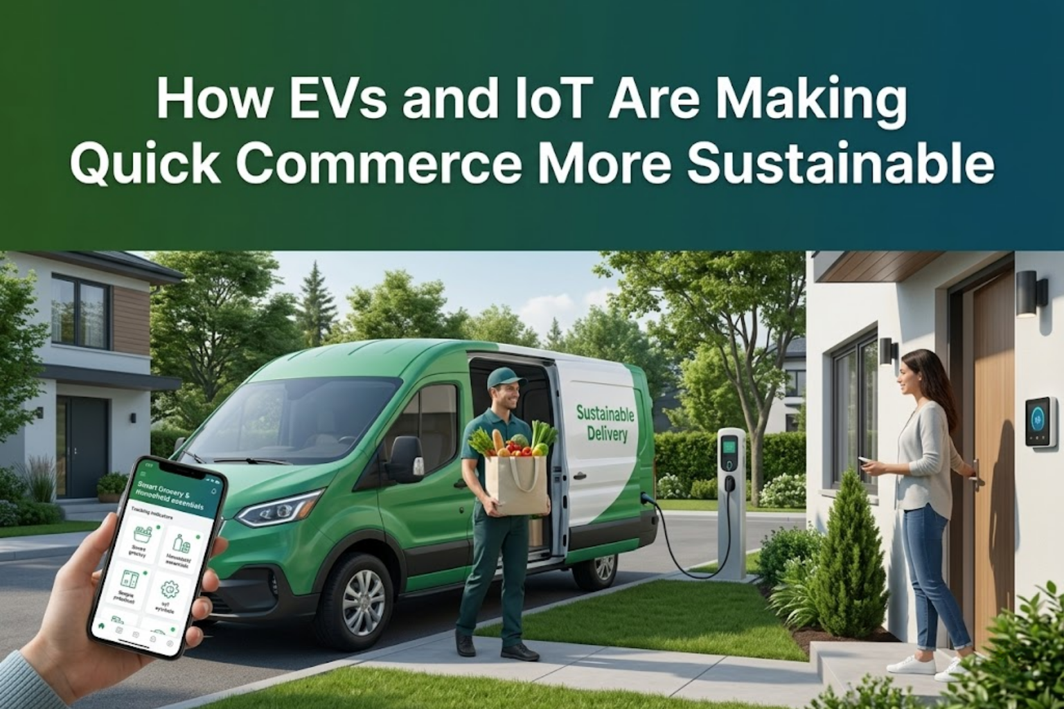 How EVs and IoT Are Making Quick Commerce More Sustainable